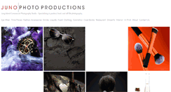 Desktop Screenshot of junophotoproductions.com